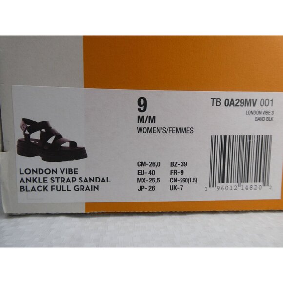 Timberland Women's London Vibe Ankle Strap Sandal Size 9 - Picture 6 of 6